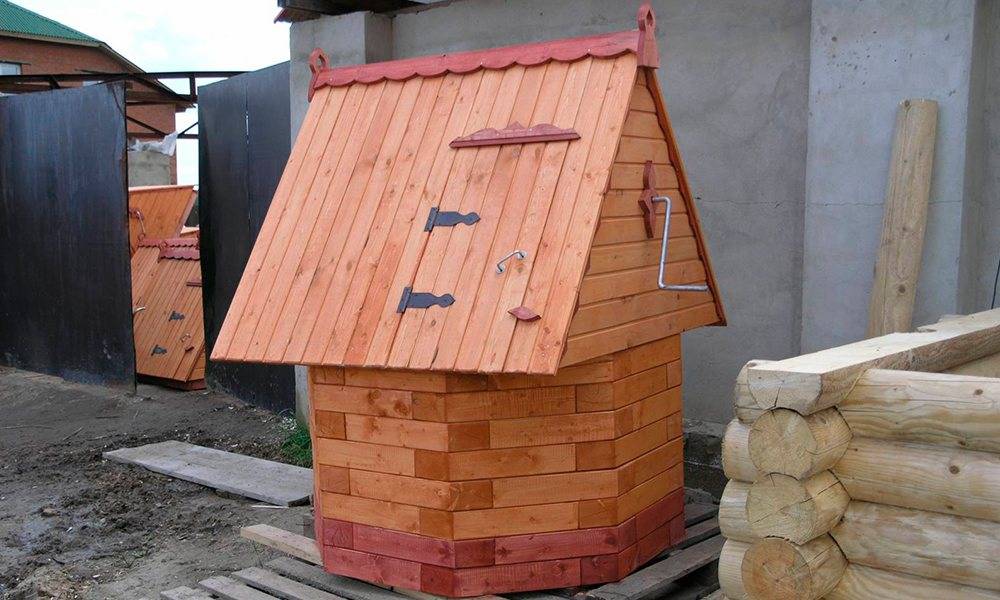 Как самому построить деревянный домик для колодца: лучшие идеи и порядок сооружения