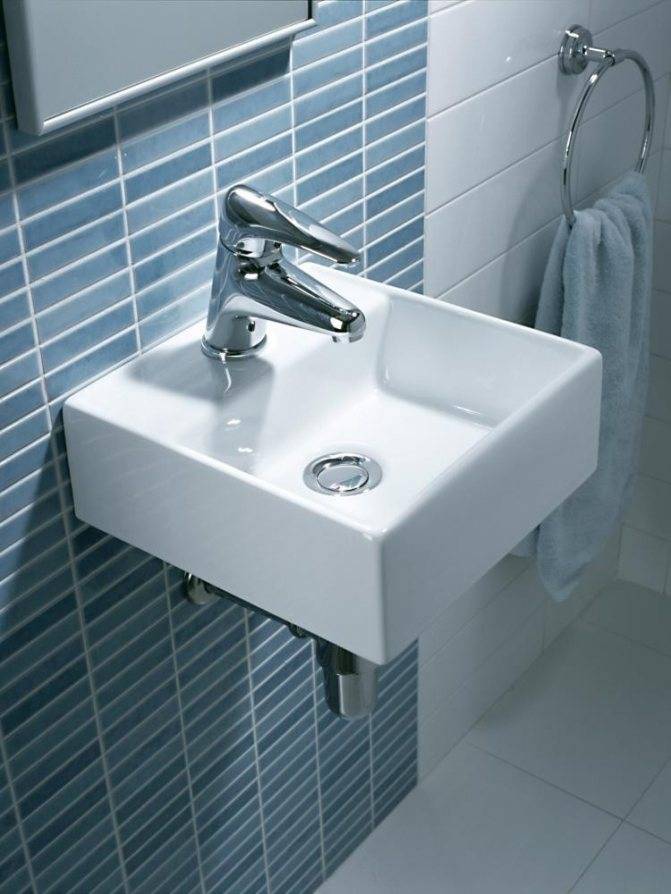 Высота установки раковины в ванной: стандарты и лучшие монтажные схемы
