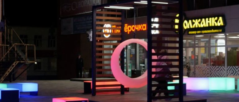 Современное освещение парковых зон и скверов