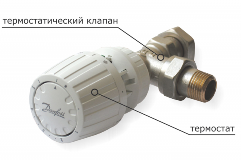 Терморегулятор для радиатора отопления в системах различных домов