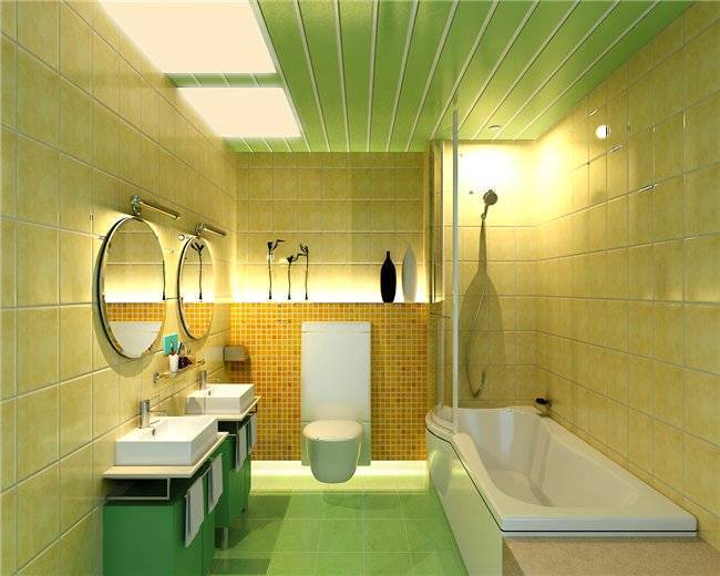 Потолок в ванной комнате: какой выбрать материал для его оформления