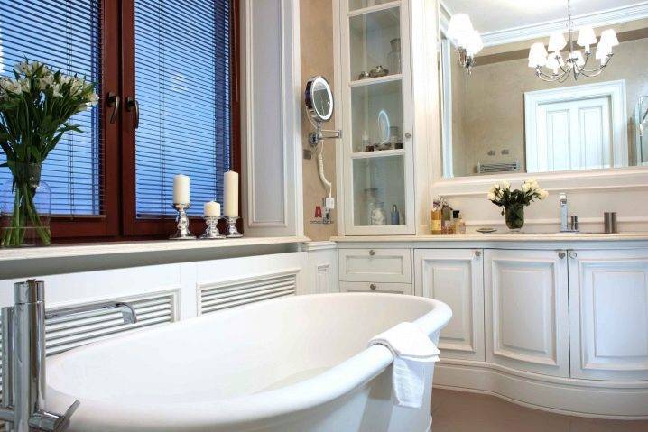 Мебель в ванную комнату: фото привлекательных и правильно оформленных помещений