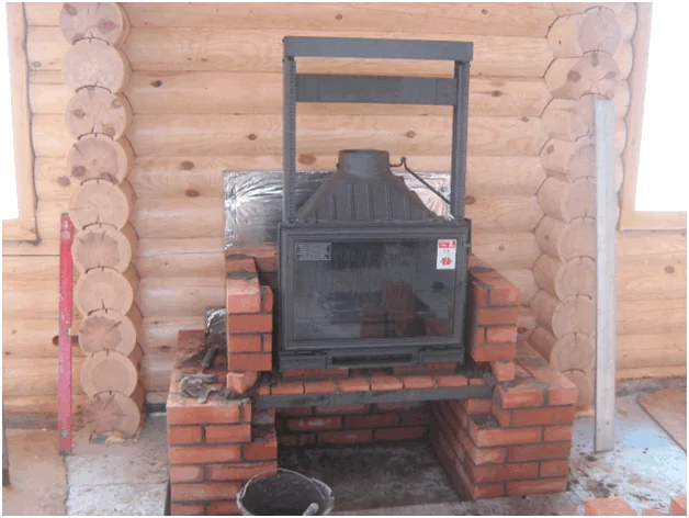 Правильная установка камина в деревянном доме: нормативные требования + этапы монтажа