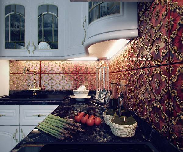 Полки на кухню: как создать красивый и гармоничный интерьер