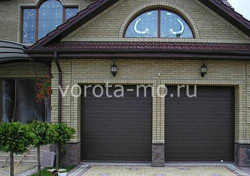 Секционные ворота в гараж: размеры и цены практичных конструкций