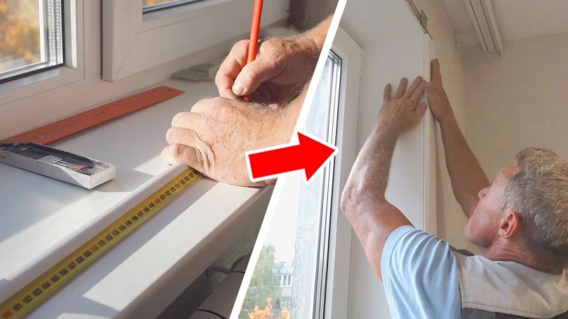 Как сделать откосы на окна своими руками